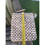 Coach NWT  Brown Coated Canvas Leah Op Art Swingpack 42420 S‎ Photo 11