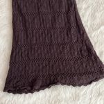 Y2K Crochet Fairy Skirt Brown Size M Photo 3
