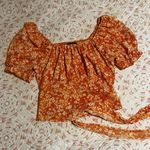 ava rose Flowery Crop Top Photo 0