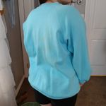 💙Y2K Vintage Light Blue German Shepherd Dog Graphic Crew Sweatshirt Size XL Photo 4