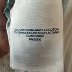 Land’s End striped and floral round neck straight midi dress size medium 10 Photo 1