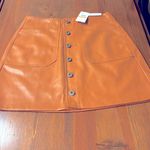 Jessica Simpson SKIRT PLEATHER BUTTON DOWN PKTS SIZE S NWT SEE DESCRIPTION Photo 11