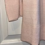 ANN TAYLOR FACTORY LIGHT PINK KNIT DRESS/TOP… RIBBED TEXTURE LONG SLEEVE SIZE XL Photo 5