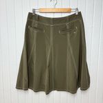 Athleta Flared Athletic Tennis Athleisure Green Skort Skirt Size 10 T Stretch Photo 1