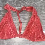Aeropostale Red Halter Lace Bralette Photo 0