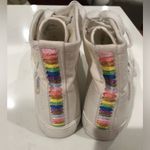 American Eagle Outfitters White High-Top Sneakers. Size 9 Photo 2