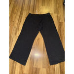 Victoria's Secret  PINK Y2K Sz L Large Gray Wide Leg Flare Sweatpants Photo 4