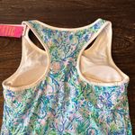 Lilly Pulitzer Canna Bra Tank Top UPF Surf Blue Soleil It To Me Size Small NWT Photo 2