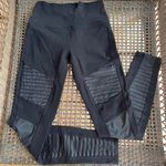 Alo Yoga  Black High-Waist Moto Legging Photo 5