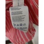 Tommy Hilfiger Red /White Striped Button Down Shirt M Classic Preppy Cherrygirl Photo 11
