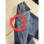 Lee  Jeans Women's Flare Blue Denim Glitter Sparkle Style 5 Made in Mexico Photo 6