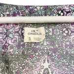 O'Neill  Women's Chiffon V-Neck Coverup Purple and Gray Mandala Pattern Tunic Photo 3