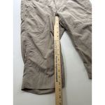 The North Face Hiking Capri Long Shorts Womens Size 4 Khaki Lightweight Hiking Photo 6