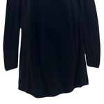 J Jill Merino Wool Sweater Dress Black Medium Photo 4