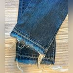 Show Me Your Mumu Brooklyn Straight Crop Distressed Released Frayed-Hem Sz 28 Photo 3