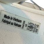 Crocs Miami White Sandals Silver Straps Flip Flop Thongs w/ Buckle Size 9 Womens Photo 7