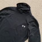 Under Armour Coldgear Fitted Black Turtleneck Long Sleeve Activewear Top Shirt M Photo 1