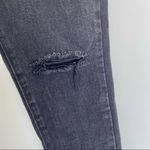 Princess Polly  Fall in Line Knee Rips Black Jeans Photo 8