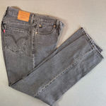 Levi's Levi’s Black Dad Jeans Straight Leg Mid Rise size 26 Photo 0