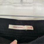 Levi's  Wedgie Skinny Fit Jeans Black Size 22W Photo 4