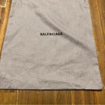 Balenciaga  Gray Dust Bag Cover Sleeve Protector Caer Travel Photo 3