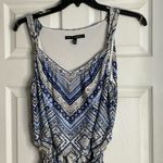 White House | Black Market White House flat market printed with stretch dress  Photo 1