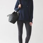 Lululemon Vintage  Split Pullover Scuba Hoodie - Heathered Naval Blue - 2 Photo 0