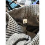 Cozy Heathered Brown Sweater Knit Jogger Pants with Drawstring Waist size Small Photo 5