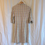 J. McLaughlin  Gilchrist 3/4 Sleeve Horsebit Button Up Shift Shirt Dress Photo 5