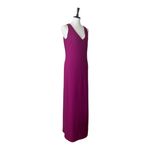 Boston Proper  Maxi Dress Beyond Travel V-neck Magenta Pink Women’s Size Medium Photo 2