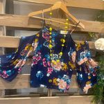 Wishful park Floral Off Shoulder Top Size M Photo 3