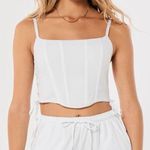 Gilly Hicks NWT Cotton Side Lace up Corset Size Small Photo 0