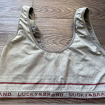 Lucky Brand Gray Sports Bra Size L Photo 0
