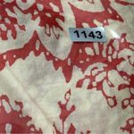 Fourtys Anthropologie S Red White Paisley Print Wooden Bead Neckline Halter Top Photo 9