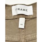 frame denim Frame Women's Le High Skinny Jeans Military Coated Green Size 28‎ Photo 2