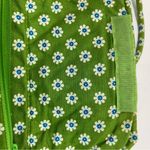 Vera Bradley  Floral Green/Blue Crossbody Bag 7” X 5” PREOWNED Photo 4