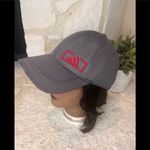 Adidas  dark grey and pink fitted baseball cap Photo 1