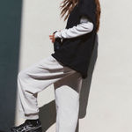 Free People Movement FP MOVEMENT by FREE PEOPLE Cruise Sweatshirt Tee Top XS BLACK Photo 3