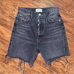 AGOLDE π 90s Pinch High Rise Cutoff Shorts Photo 1