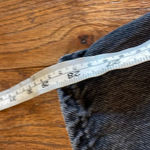 AGOLDE ātapered leg high rise black jeans size 29 Photo 4