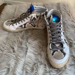 P448 Skate High Top Sneaker Snakeskin Python Print SIZE 41 Photo 0