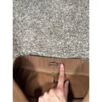 J. McLaughlin  Pull On Tan Brown Ribbed Knit Skinny Pants Elastic Cuffs Cotton M Photo 3