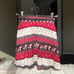 H&M Coachella Official Collection Black White & Red Mini Skirt Photo 2