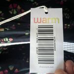 Warm brand multicolored cotton jumpsuit size small Blue Photo 3