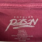 EUC | Popular Poison women’s floral deer shirt‎ — small Red Photo 2