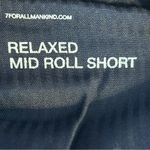 7 For All Mankind Relaxed Mid Roll Denim Shorts 24 Photo 9