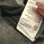 Chico's  Elongated Denim Jacket Size 1 M/8 Rose Moon Indigo LS Button‎ Up Photo 6