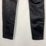 H&M Black Shiny Super Stretch Skinny Pants Jeggings Leggings Size 8 Photo 8