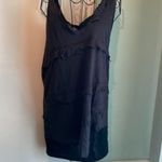IRO Boham distressed slub linen jersey tank black L Photo 4