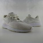 Nike  Running Shoes Womens 9.5 Tanjun White Athletic Sneakers 812655-110 Photo 2